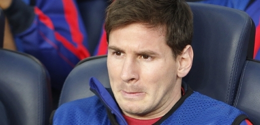 Lionel Messi si obnovil zranění stehenního svalu.
