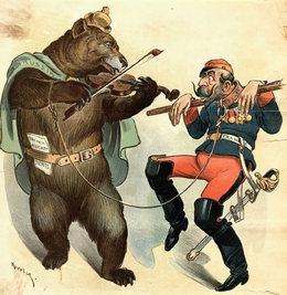 Rusko-francouzská aliance. S ruským medvěděm opatrně...