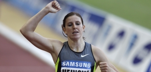 Bronzová olympijská medailistka v běhu na 400 metrů překážek Zuzana Hejnová.