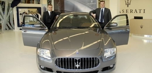 Maserati Quattroporte přichází na český trh (ilustrační foto).