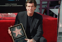 Brosnan má svou hvězdu na chodníku slávy v Hollywoodu. Zasloužil se o ni především svým ztvárněním Jamese Bonda ve čtyřech filmech. (Foto: shutterstock.com)
