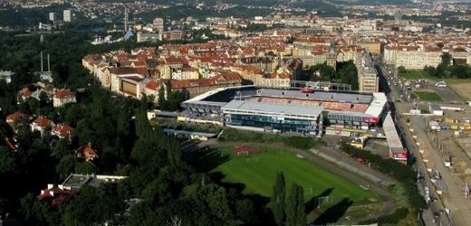 Stadion Sparty na Letné.