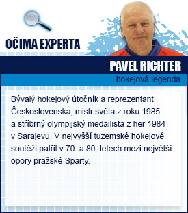 Hokejový expert Pavel Richter.