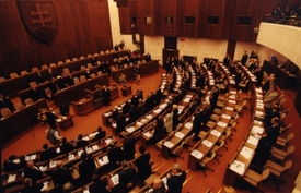Slovenský parlament.