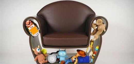 Hollow chair kanadského designéra Judsona Beaumonta poslouží třeba dětem.