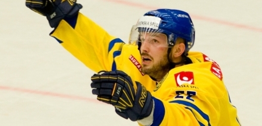 Švédský útočník Niklas Persson.
