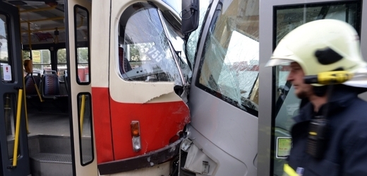 V Praze došlo ke srážce tramvají.