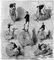 Věřte nebo ne, na velocipedech se dalo i cvičit. Ukázka bizarních cviků od Američana Dana Canaryho z roku 1888.