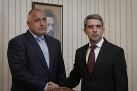 Borisov, šéf GERB, a prezident Plevnieljev.