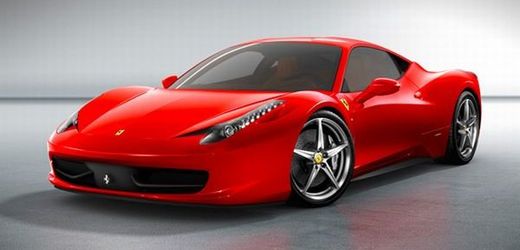 Zájemcům je k dispozici například Ferrari 458 Italia.