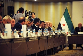 Kdo přijede za syrskou opozici?