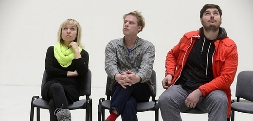 Tři z pěti finalistů (zleva): Daniela Baráčková, Aleš Čermák a Dominik Lang.