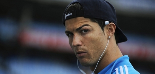 Hvězda Realu Madrid Cristiano Ronaldo.