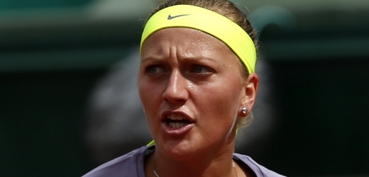 Petra Kvitová na Roland Garros.