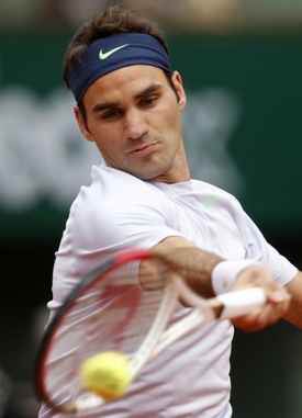 Švýcarský fenomén Roger Federer, podle Gulbise nudný patron.