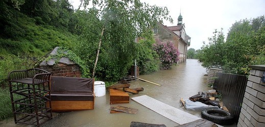 Povodně v Praze.