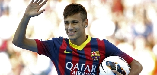 Brazilec Neymar, nová hvězda Barcelony.