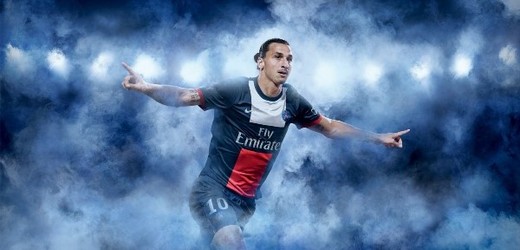 Nový dres Paris Saint-Germain oblékl útočník Zlatan Ibrahimovič.