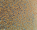 Poušť Rub al-Chálí a její písečné duny v počítačem upravených barvách.