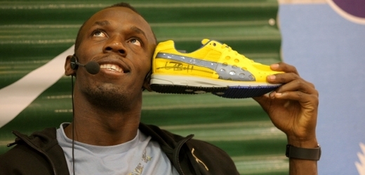 Atletický fenomén a showman Usain Bolt.