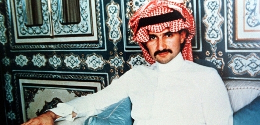 Saúdský princ Valíd bin Talál, archivní foto.