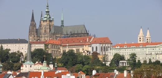 Panorama Prahy.