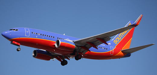 Boeing společnosti Southwest Airlines (ilustrační foto).