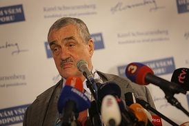 Ministr zahraničí Karel Schwarzenberg (TOP 09) by Hudečkovi poskytl podporu.