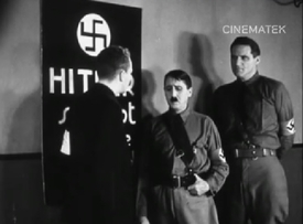 Vanderbilt při rozhovoru s americkým Hitlerem.
