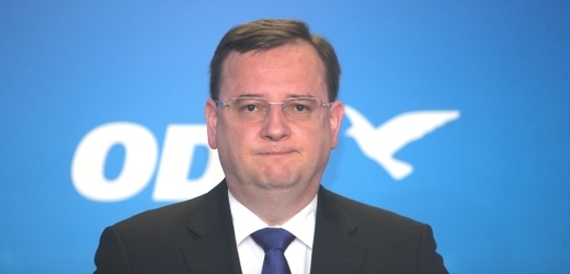 Premiér a předseda ODS Petr Nečas.