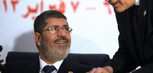 Egyptský prezident Muhammad Mursí.