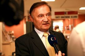 Senátor a poradce prezidenta Miloše Zemana Vladimír Dryml (SPOZ).