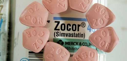 Moderní lék na cholesterol Zocor.