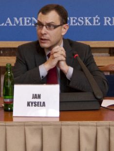 Právník Jan Kysela.