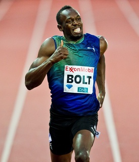 Největší hvězda ostravského mítinku, jamajský sprinter Usain Bolt.
