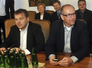 Petr Tluchoř (vlevo) a Ivan Fuksa.