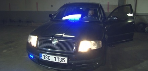 Zabavené auto, které nyní využívají pražští policisté.