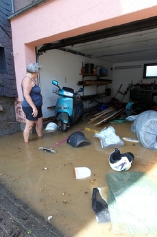 Po nedávných povodních přidělávaly lidem další starosti přívalové deště (ilustrační foto).
