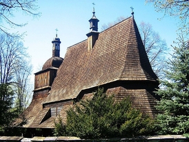 Ortodoxní dřevěné kostely, které byly postaveny v 16. až 19. století, se nacházejí na hranicích Polska, Ukrajiny a Slovenska.