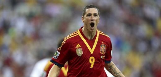 Radující se Fernando Torres.