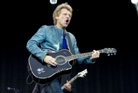 Americký zpěvák Jon Bon Jovi.