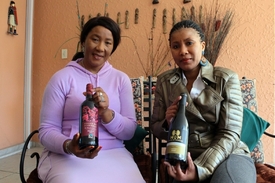 Mandelovy dcery s úspěšnou značkou vína House of Mandela.