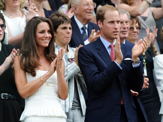 Princ William se svou chotí Kate, vévodkyní z Cambridge. (Foto: ČTK/PA/Anthony Devlin)