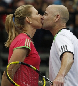 Andre Agassi a Steffi Grafová.