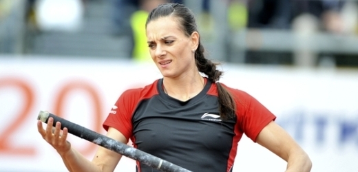 Tyčkařská rekordmanka Jelena Isinbajevová.