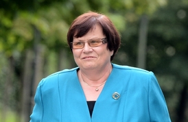 Bývalá nejvyšší státní zástupkyně Marie Benešová, která je ve hře jako budoucí ministryně spravedlnosti.