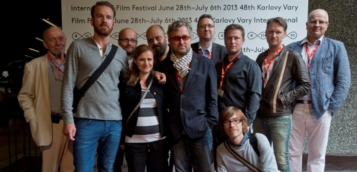 Soutěžní snímek Líbánky představila v Karlových Varech delegace tvůrců v čele s režisérem Janem Hřebejkem.