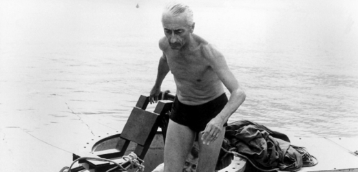 Legendární oceánograf Jacques Cousteau.