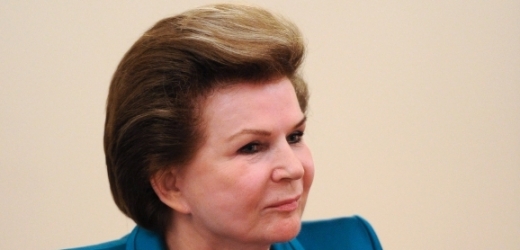 První žena ve vesmíru a nyní oddaná stoupenkyně ruského prezidenta Putina Valentina Těreškovová.