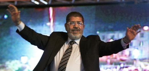 Egyptský prezident Muhammad Mursí.